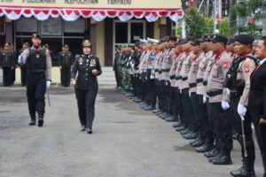 Polres Ternate Komitmen Jaga Keamanan dan Pelayanan Humanis di Hari Bhayangkara ke-79