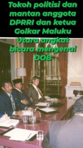 Drs. Yamin Tawari: Penetapan Sofifi dan Pemekaran Wilayah Halteng Merupakan Hasil Musyawarah Para Tokoh Daerah dan Nasional