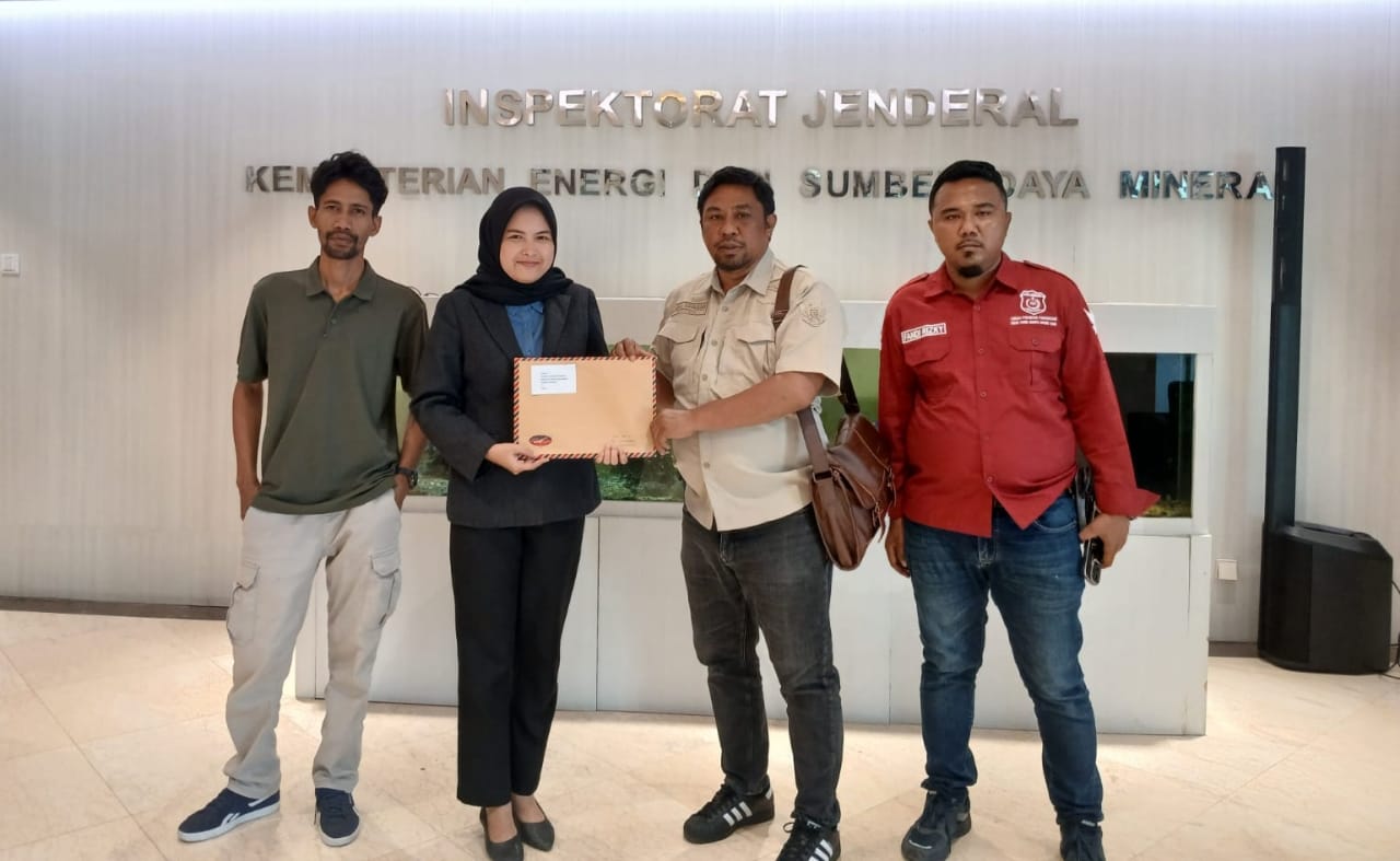 LPP Tipikor Malut Desak Irjen Kementrian ESDM, Hentikan Aktivitas Tambang Milik Anggota DPR – RI